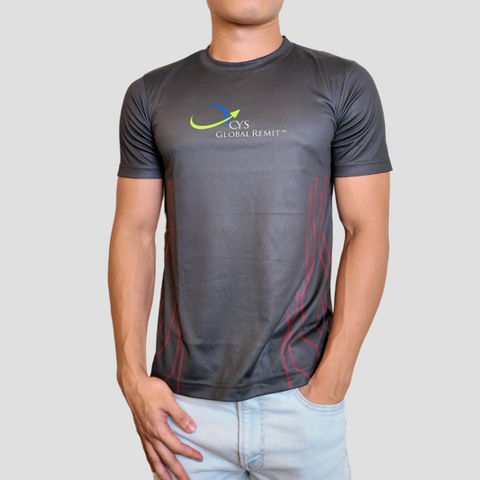CYS Black FINTECH Crew Neck